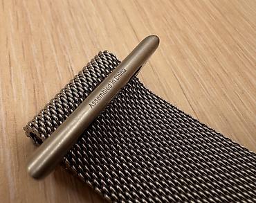 Apple Watch: Продаю оригинальный ремешок для Apple Watch - Milanese loop Silver — 9