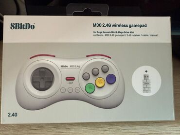 диск на пс3: НОВЫЙ!!! Gamepad (joystick) 8BitDo в стиле Sega