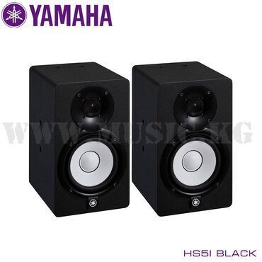 запись музыки: Студийные мониторы Yamaha HS5I Black (пара) При выборе контрольного