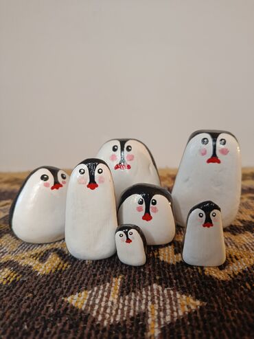 Şəkillər, tablolar: Роспись на натуральном камне, выполненная вручную акриловыми красками — 24