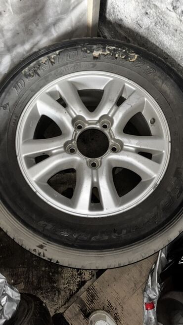 шины шипованные бу: Колеса в сборе 265 / 60 / R 18, Всесезонная, Б/у, 1 шт, Внедорожные (АТ/МТ), Литые, отверстий - 5