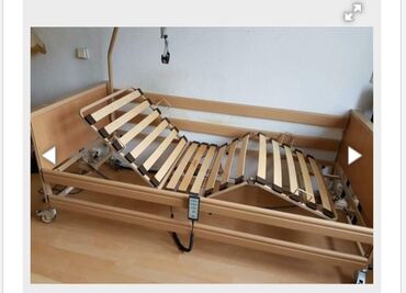 amisu sa kozom: Medicinski krevet za nepokretne osobe sa električnim upravljanjem