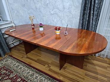 писменый стол: Стол для зала, Новый, Складная, Овальная — 5