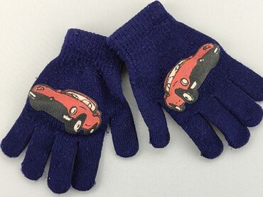 niebieska czapka zimowa: Rękawiczki, 12 cm, stan - Zadowalający