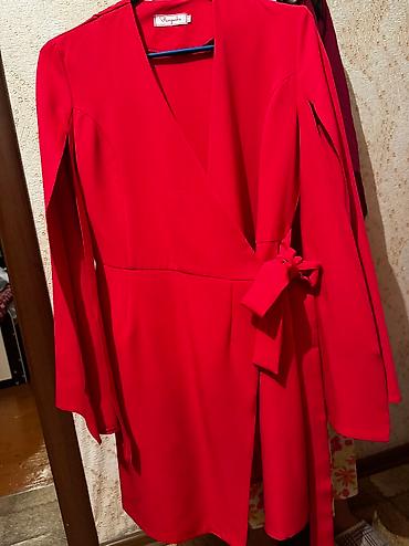Платья: Вечернее платье, Классическое, Короткая модель, С рукавами, 2XL, M, L — 2