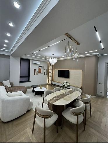 3 комнаты, 80 м², Асанбай мкр Элитка, 10 этаж, Дизайнерский ремонт