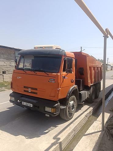 ман 8 153: Самосвал-мусоровоз (оранжевый) на шасси тяжёлого грузовика 6×4 — 1