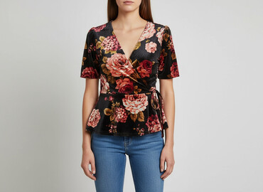 elegancka bluzka damska plus size: New Look, Жіноча блуза, розмір M
