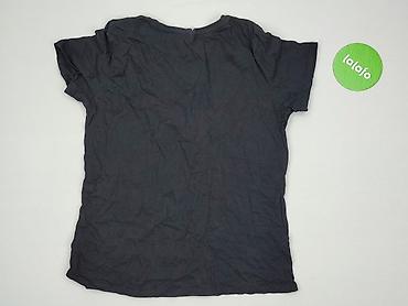 bluzki czarne basic: T-shirt damski, rozmiar M — 3