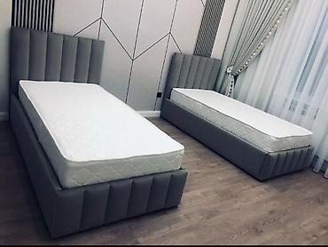 Двуспальные кровати: Двуспальная кровать, Новый, С ящиком для хранения, длина - 200 см — 6