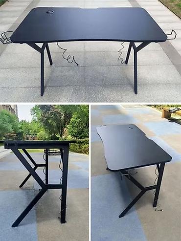 Компьютерные столы: Компьютерный стол, Новый, С полками — 9