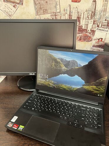 контроллеры raid 6: Ноутбук, Lenovo, 16 ГБ ОЭТ, AMD Ryzen 7, 15.6 ", Колдонулган, Жумуш, окуу үчүн, эс тутум HDD