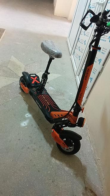 pro scooter: Elektrik skuter – FASTER (oturacaqlı) Xüsusiyyətlər: - Güclü, yekə — 2