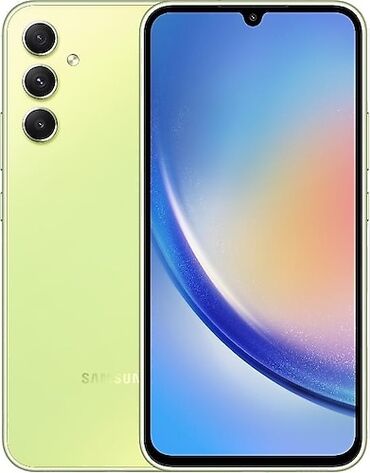 samsun a02: Samsung Galaxy A34 5G, 128 ГБ, цвет - Золотой, Гарантия, Отпечаток пальца, Две SIM карты