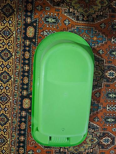 Uşaqlar üçün digər mallar: Uşaq vannanı – yaşıl rəngdə, plastik materialdan. Xüsusiyyətlər: - — 3