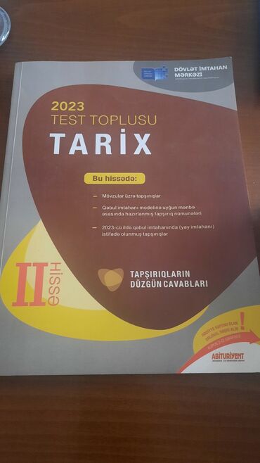 Testlər: Azərbaycan Tarixi Testlər 11-ci sinif, DİM, 2-ci hissə, 2023 il lalafo.az -da Testlər: Azərbaycan Tarixi Testlər 11-ci sinif, DİM, 2-ci hissə, 2023 il