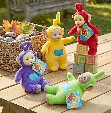 veliki stitch 100 cm: Plišane lutke Teletabisi – komplet od 4 lika - Likovi: Tinky Winky — 1