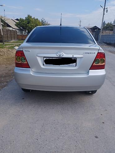 Toyota: Toyota Corolla: 2005 г., 1.6 л, Кол менен иштөөчү, Бензин, Седан — 5