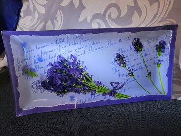 Ostalo posuđe: Tanjir nov barok 2016g italijanski dezen staklen. Tanjir iz 2016g za — 1