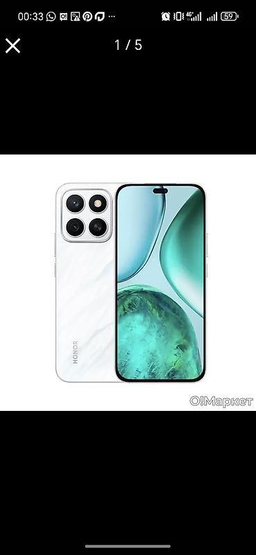 Honor: Honor 8X, Новый, 256 ГБ, цвет - Белый, 2 SIM — 1