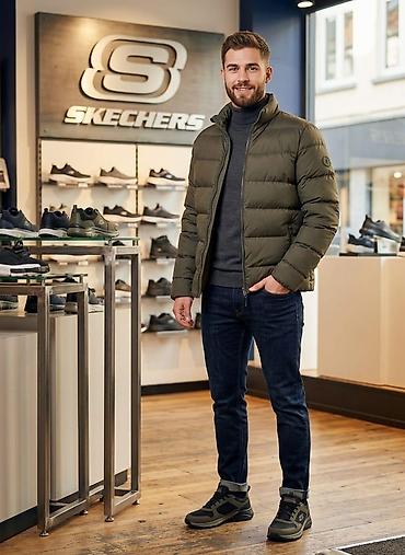 skecher: Skechers gödəkcəsi (Orijinal) Təsvir: Niderlanddan alınıb. Ölçü — 1