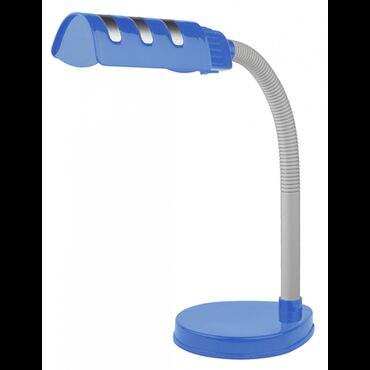 настольный светильник: Светильник настольный NE-302-E27-15W-BU синий Длина 350 мм Ширина