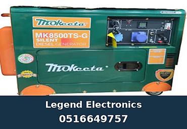 dizel generator: Elan başlığı: Generator Mokceta 8500TS-G Elan mətni: Mokceta — 1
