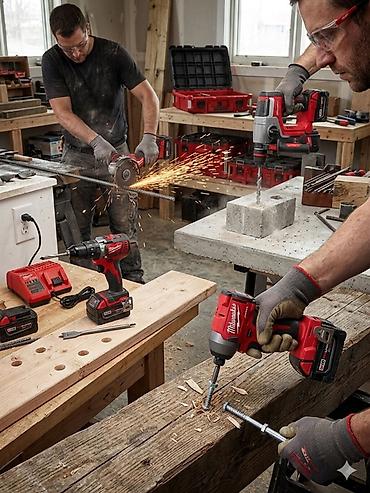 Набор аккумуляторного электроинструмента Milwaukee M18 (платформа 18