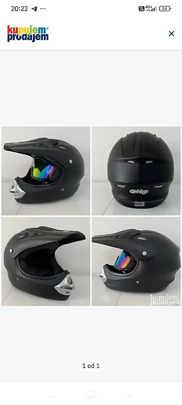 auto kamera 3 u 1: Kros/Enduro integralne kacige – više modela i dezena ZA CENE PITATI - — 2