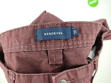 polyester tank: Reserved, Chinosy dla mężczyzn, rozmiar L — 4