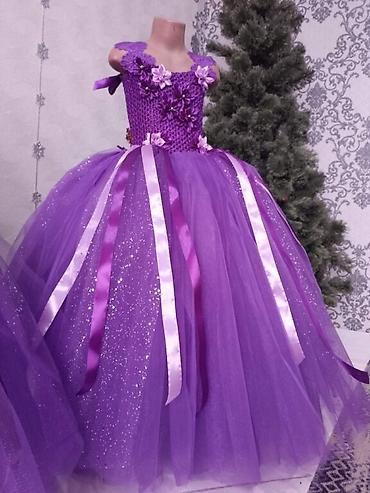 Платья: Детское платье, цвет - Белый, Новый — 26