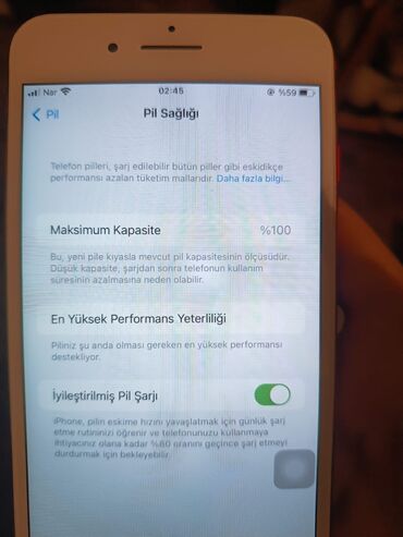 Apple iPhone: IPhone 7 Plus, 128 GB, Qırmızı — 7