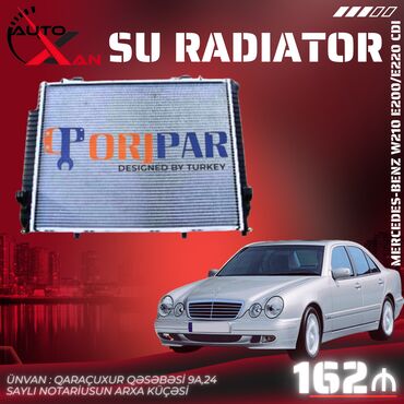 07 radiatoru: Mercedes-Benz W210, 2000 il, Analoq, Türkiyə, Yeni