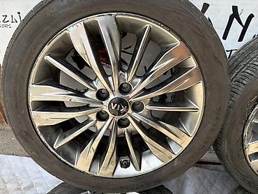 23545: Колесный комплект: летние шины Kumho на литых дисках Kia — 7