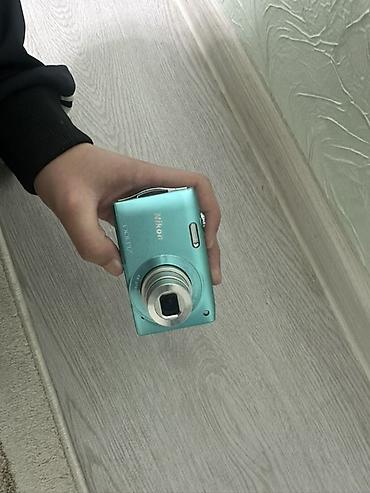 машинка с камерой: Компактная цифровая камера Nikon COOLPIX (бирюзовый корпус). - Тонкий — 1