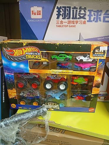 hot: Набор игрушечных машин Hot Wheels Monster Trucks — Trophy Champions - — 1