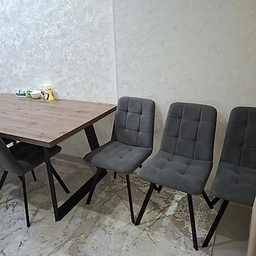 o store: 1 комната, Фрунзе мкр., Собственник, Парам без детей, от 6 месяцев, С мебелью полностью — 1