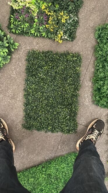 Süni güllər: Süni Yaşıl Divar Panelləri – dekorativ vertikal bağ həlləri Məhsul — 14