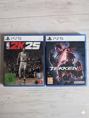 Продаю или меняю диски:
NBA 2K25 - 1100 сом
Tekken 8 - 2100 сом