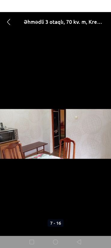 Köhnə tikili: Bakı, Əhmədli, 3 otaqlı, Köhnə tikili, m. Əhmədli, 100 kv. m — 5