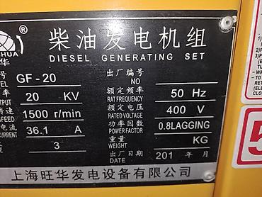 электроса: Дизельный генератор в шумозащитном кожухе — Shanghai Wanghua — 5