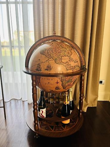 Retro üslubda qlobus bar arabası - Klassik xəritə çaplı, açılan lalafo.az -da Retro üslubda qlobus bar arabası - Klassik xəritə çaplı, açılan