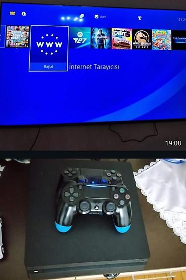 PlayStation 4 Slim 500 yaddas Prasifka olub hec bir problem
