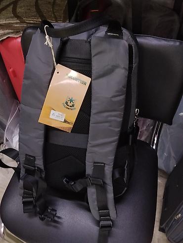nomad group: Городской рюкзак VOLUNTEER, серый - Вместительное основное отделение — 2
