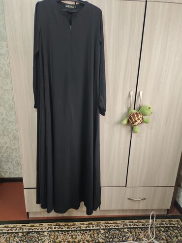 мусульманская платье: Повседневное платье, Длинная модель, Бохо, XL (EU 42)