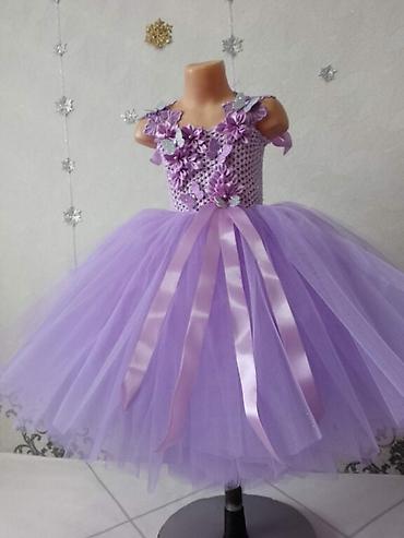 Платья: Детское платье, цвет - Белый, Новый — 15