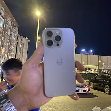 айыон 15 про макс: IPhone 16 Pro титановый корпус, цвет – светло‑серый (Natural — 4