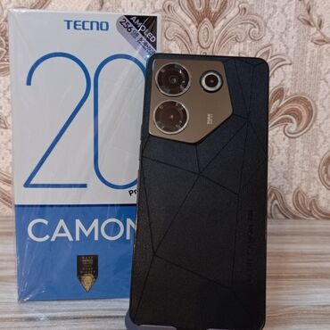 Tecno: Tecno Camon 20 Pro 5G, 256 GB, rəng - Qara, Sənədlərlə — 1
