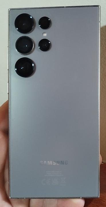 Samsung: Samsung Galaxy S24 Ultra, Б/у, 256 ГБ, цвет - Серый, 2 SIM — 2