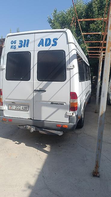 Унаа: Mercedes-Benz Спринтер: 2000 г., 2.9 л, Кол менен иштөөчү, Дизель, Бус — 4